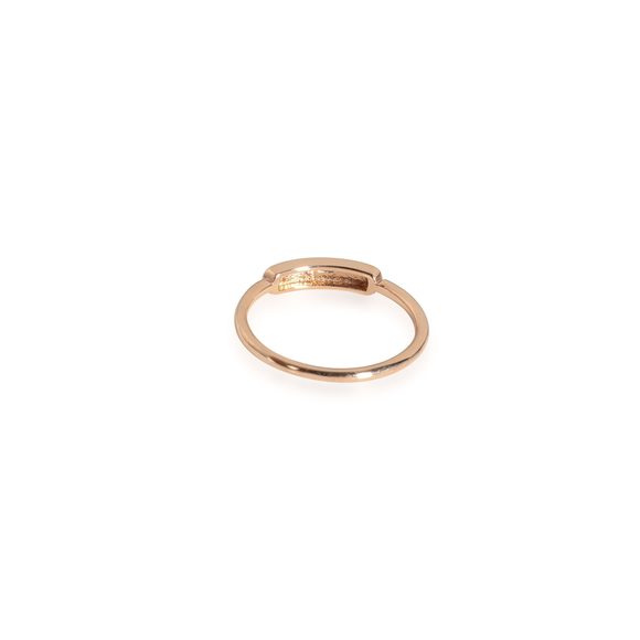 14K Rose Gold My Story "Bossbabe" ID Ring 0.01 Ct. - Picture 4 of 4